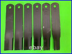 New Befco 110 finish/grooming mower blade set C70 & Cyclone 110 004-4598