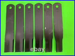 New Befco Cyclone 110 finish/grooming mower blade set 004-4598