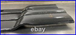New OEM Tar River Three Blade Set for BFM-105 Finish Mowers KT4000