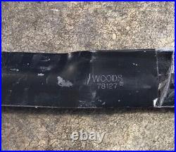 New Oem Woods 54 Rotary Finish Mower 3 Blade Set Mx54 Mx54t Rdc54 Tbw150