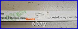 New, Woods 1001511KT Kit Blade RD7200 Low Suction Fits FM2060