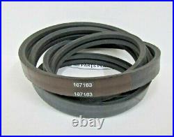 Oem Spec Rep Deck Belt For King Kutter 167163 On 7' Finishing Mower Sfm-84