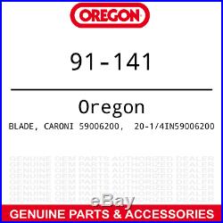 Oregon 20-1/4 Mulching Blade Caroni TC590N Finish Grooming Mower 59006200 6PACK