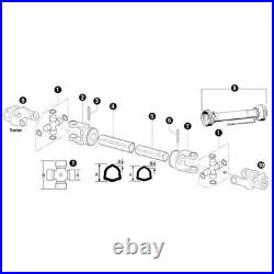 PTO Shaft for Land Pride Finishing Mower FDR1548 FDR1560 FDR1572 FDR1648 FDR1660