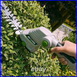 Powerful Grass Shears High-Performance 2-in-1 Handheld Hedge Trimmer