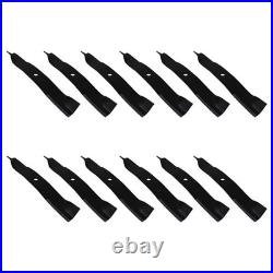 Qty 12 Finishing Mower Blade Fits Kubota Replaces K5617-34330