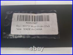 Qty/3 25 Keycci 890-172C Finishing Mower Blades 72 Cut