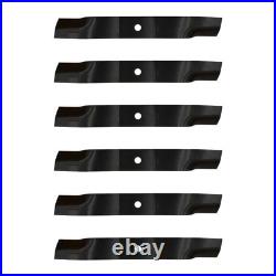 Qty 6 Finishing Mower Blade Fits Kubota Replaces K5617-34330