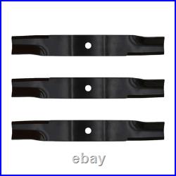 RAParts Three (3) Blades Fits Kubota Mower 54 K5617-34330 ZG23 Z125E Z125S Z