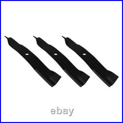 RAParts Three (3) Blades Fits Kubota Mower 54 K5617-34330 ZG23 Z125E Z125S Z