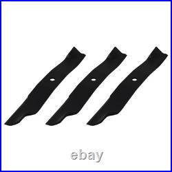 RAParts Three (3) Blades Fits Kubota Mower 54 K5617-34330 ZG23 Z125E Z125S Z