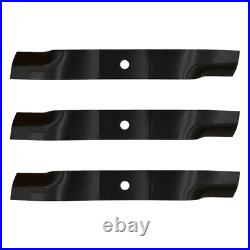 RAParts Three (3) Blades Fits Kubota Mower 54 K5617-34330 ZG23 Z125E Z125S Z