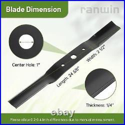 Ranwin 890172C Finishing Mower Blade Compatible with Land Pride 72 Lawn Mowe