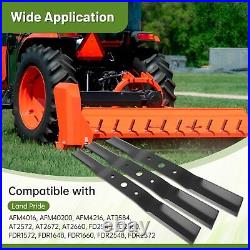Ranwin 890172C Finishing Mower Blade Compatible with Land Pride 72 Lawn Mowe