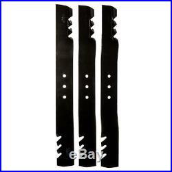 Replacement 22.5 inch Blade Set for 66 inch Lawn Mowers Finish Cut Swisher