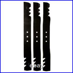 Replacement 22.5 inch Blade Set for 66 inch Lawn Mowers Finish Cut Swisher