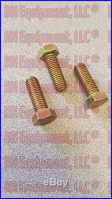 Replacement Sovema Finish Mower Blade Mounting Bolts, Left Hand Thread, Set of 3