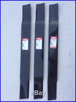 Set/3 60 Big Bee left hand finish grooming mower blades replaces FM04-2A
