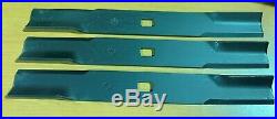 Set/3 60 blades for BUHLER FARM KING grooming/finish mowers replaces # 966719