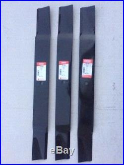 Set/3 72 Big Bee left hand finish grooming mower blades replaces FM04-3A