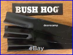 Set/3 Bush Hog 82324 finishing grooming mower blades EFM600 and RFM60 BushHog