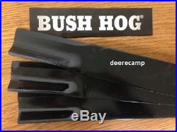 Set/3 Bush Hog 82324 finishing grooming mower blades RDTH60 and TH60 BushHog