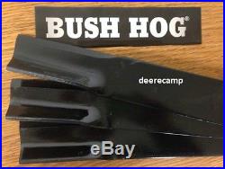 Set/3 Bush Hog 82325 finishing mower blades ATH720/FTH720/RDTH72/TH72 BushHog