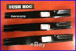 Set/3 Bush Hog 88668 60 finishing grooming mower blades ATH600 & FTH600 BushHog
