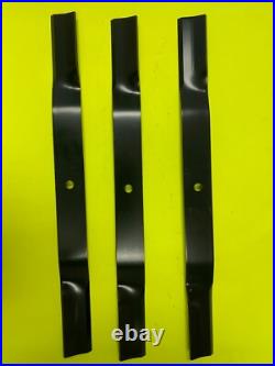 Set/3 aftermarket blades for 6' (72) King Kutter Grooming Finish Mowers 502324