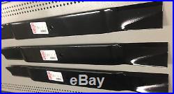 Set/3 blades for 60 Big Bee finishing grooming mower replaces FM04-2A BigBee