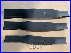Set/3 blades for Servis Rhino 72 (6') finish grooming mowers replaces 00761711