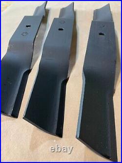 Set/3 blades for Servis Rhino 72 (6') finish grooming mowers replaces 00761711