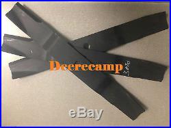 Set / 3 replacement blades Befco 60 C30 C50 finishing grooming mowers 0006641