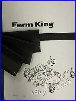 Set/3 replacement blades Buhler/Farm King 60 finishing grooming mowers FK966719
