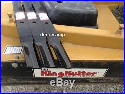 Set/3 replacement blades for King Kutter 60 finishing grooming mowers 502320