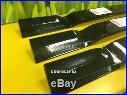 Set/3 replacement blades for King Kutter 60 finishing grooming mowers 502320