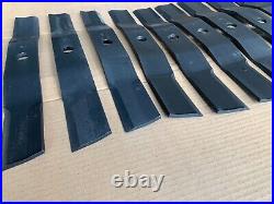 Set/9 blades for Landpride AFM4014/AFM4214 14' rear flex mower 890-204C/890-377C