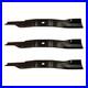 Set of (3)- 54 Blades For Kubota Compact Tractor BX1850, BX1860, BX1870, BX235