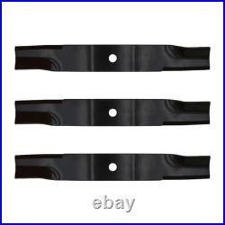 Set of (3)- 54 Blades For Kubota Compact Tractor BX1850, BX1860, BX1870, BX235