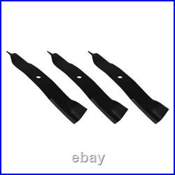 Set of (3)- 54 Blades For Kubota Compact Tractor BX1850, BX1860, BX1870, BX235
