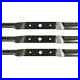 Set of 3-72 Finish Lawnmower Blades Land Pride to fit 890-172c FDR1672 FDR2572