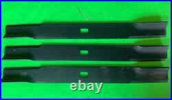 Set of 3 72 blades for all Buhler Farm King 6' grooming finishing mowers 966738