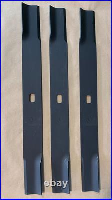 Set of 3 84 blades for all Buhler Farm King 7' grooming finishing mowers 966167