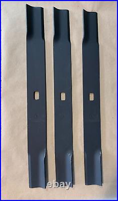 Set of 3 84 blades for all Buhler Farm King 7' grooming finishing mowers 966167
