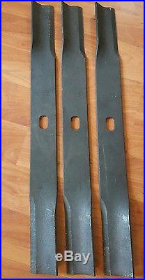 Set of (3) Blades for Buhler Farm King 72 Finish Mower Blades PN 966274
