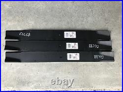 Set of 3 Blades for Bush Hog ATH 720 Series 72 Cut Mowers Code 88773