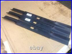 Set of 3 OEM Douglas-Walco finish mower blades 176006 72 mower