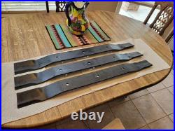 Set of 3 OEM blades for Rhino TM100 Finish Mower (Turbo Mower 100 cut)