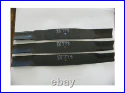 Set of 3 Replacement Blades for Bush Hog 72 Cut Finish Mowers Code 88773
