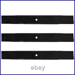 Set of 3 heavy duty XHT 61 mower blades to fit Wood Brothers 70142 70142KT